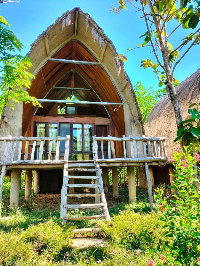 Rice Straw Green Lodge- Resort Quan Tom Exterior foto