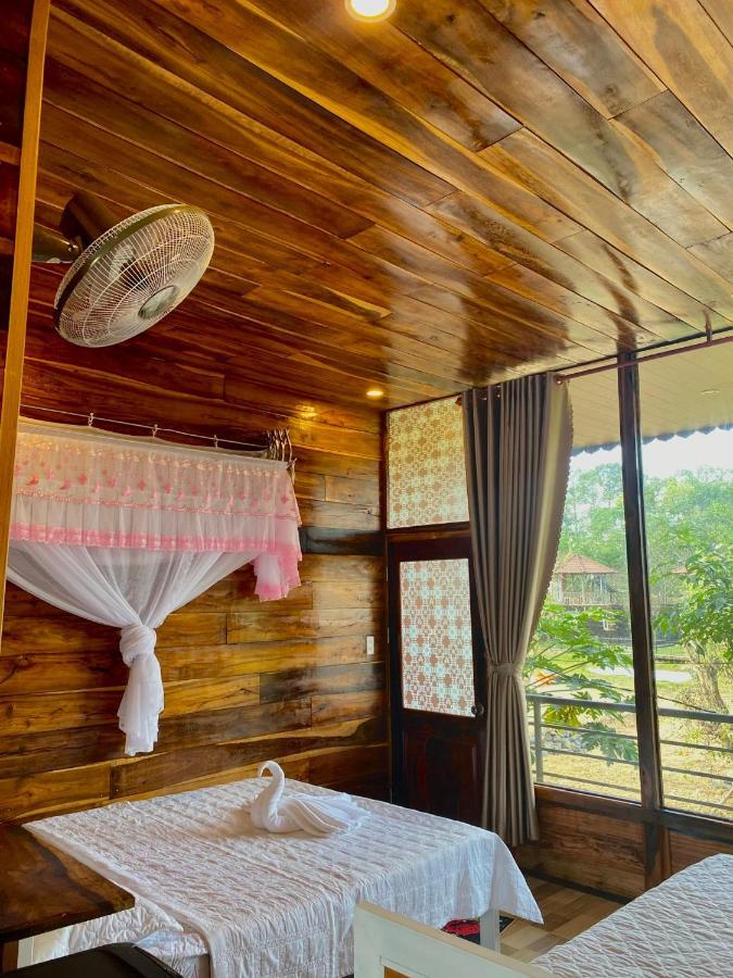 Rice Straw Green Lodge- Resort Quan Tom Exterior foto